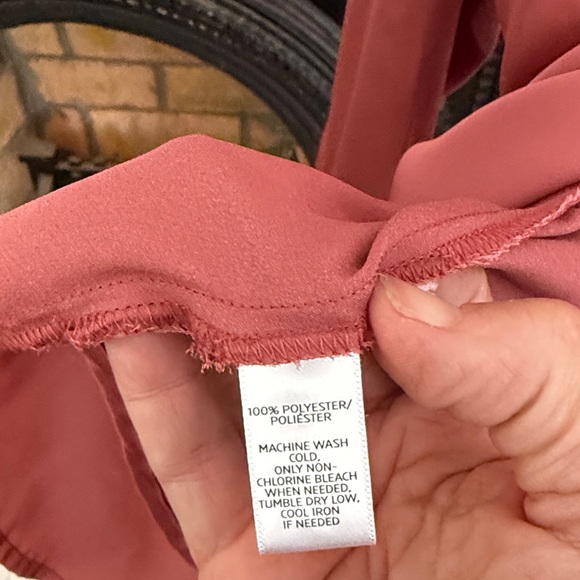 LOFT Utility Blouse in Terracotta/copper. Worn once. 79 retail - Picture 5 of 5